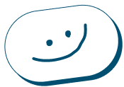 A simple smiling face icon.